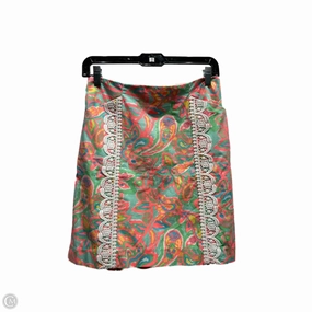 Skirt Designer By Lilly Pulitzer In Green & Orange, Size: 4 Light Touch Cozy Edge