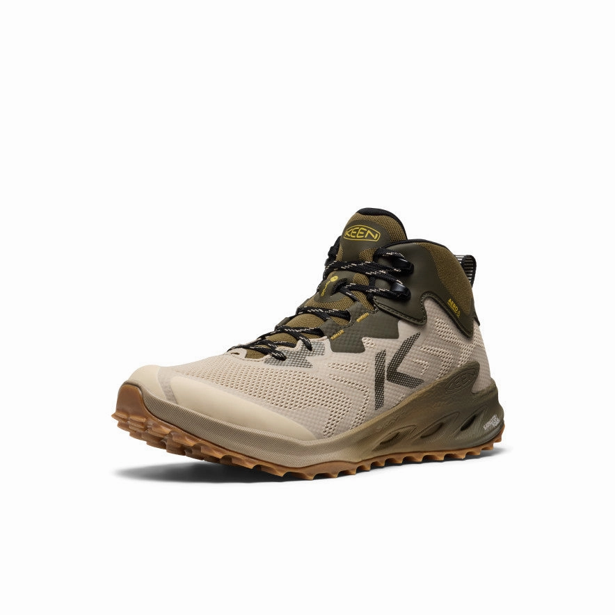 Tokyo Mode Men's Zionic NXT Waterproof Hiking Boot  |  Brindle/Lemon Curry