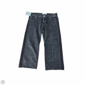 Breathable Lining System Foundation Wear Jeans Luxury Designer By Balenciaga In Black Denim, Size: 6