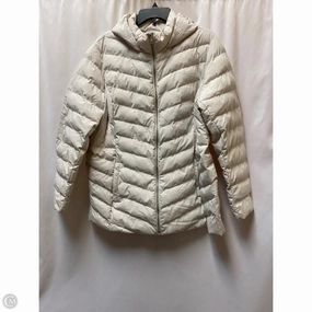Breathable Lining Coat Puffer & Quilted By 32 Degrees In Cream, Size: Xl