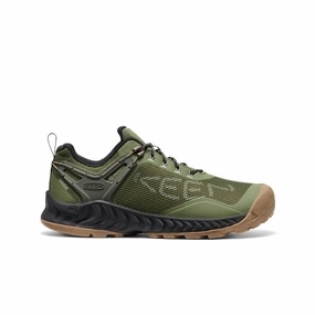 Men's NXIS EVO Waterproof Shoe  |  Bronze Green/Brindle Flexible Sole Design