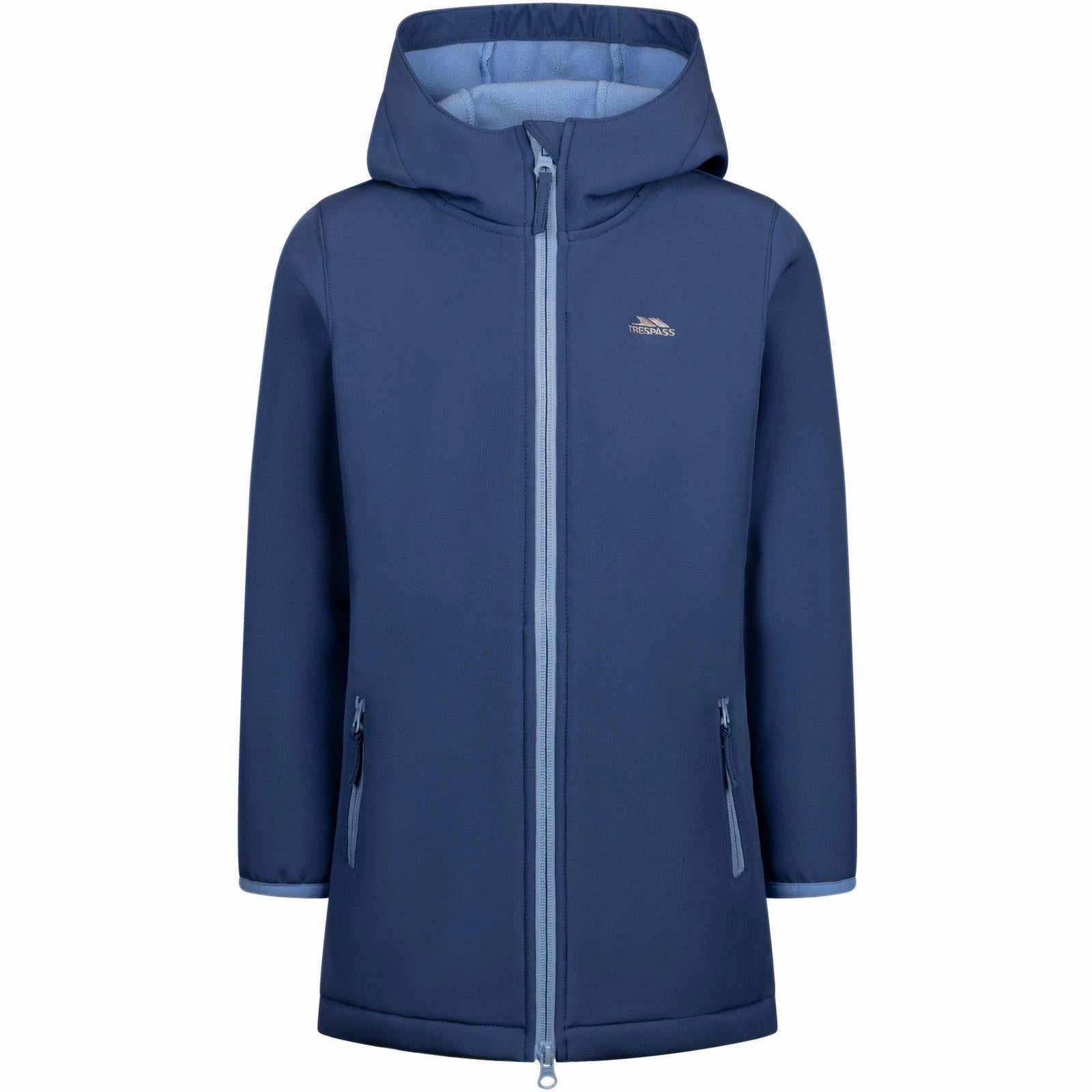 Elegant Evening Solid Color Trespass Kids Brennagh Waterproof Softshell Jacket