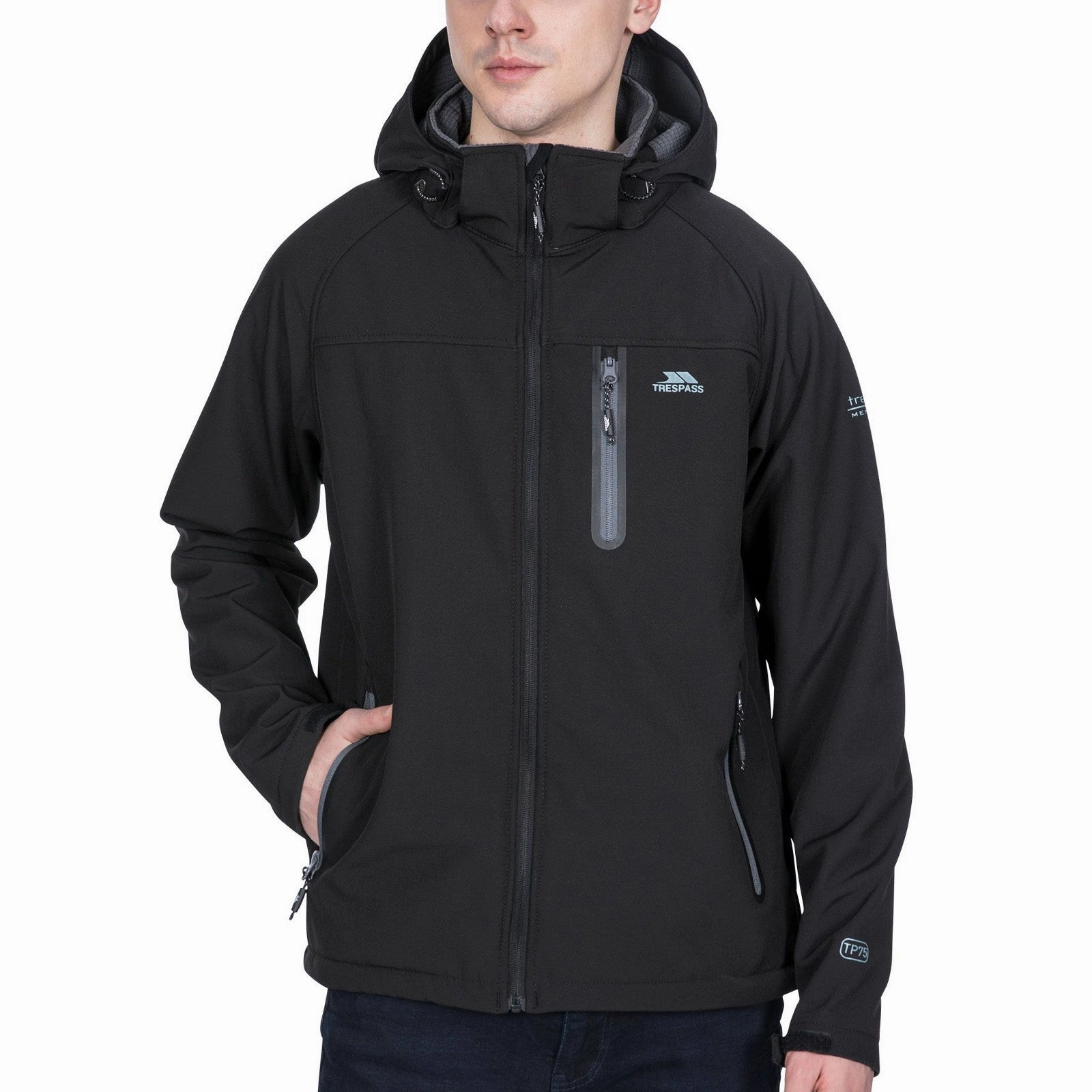 UV Protective Coating Trespass Mens Accelerator II Softshell Waterproof Jacket