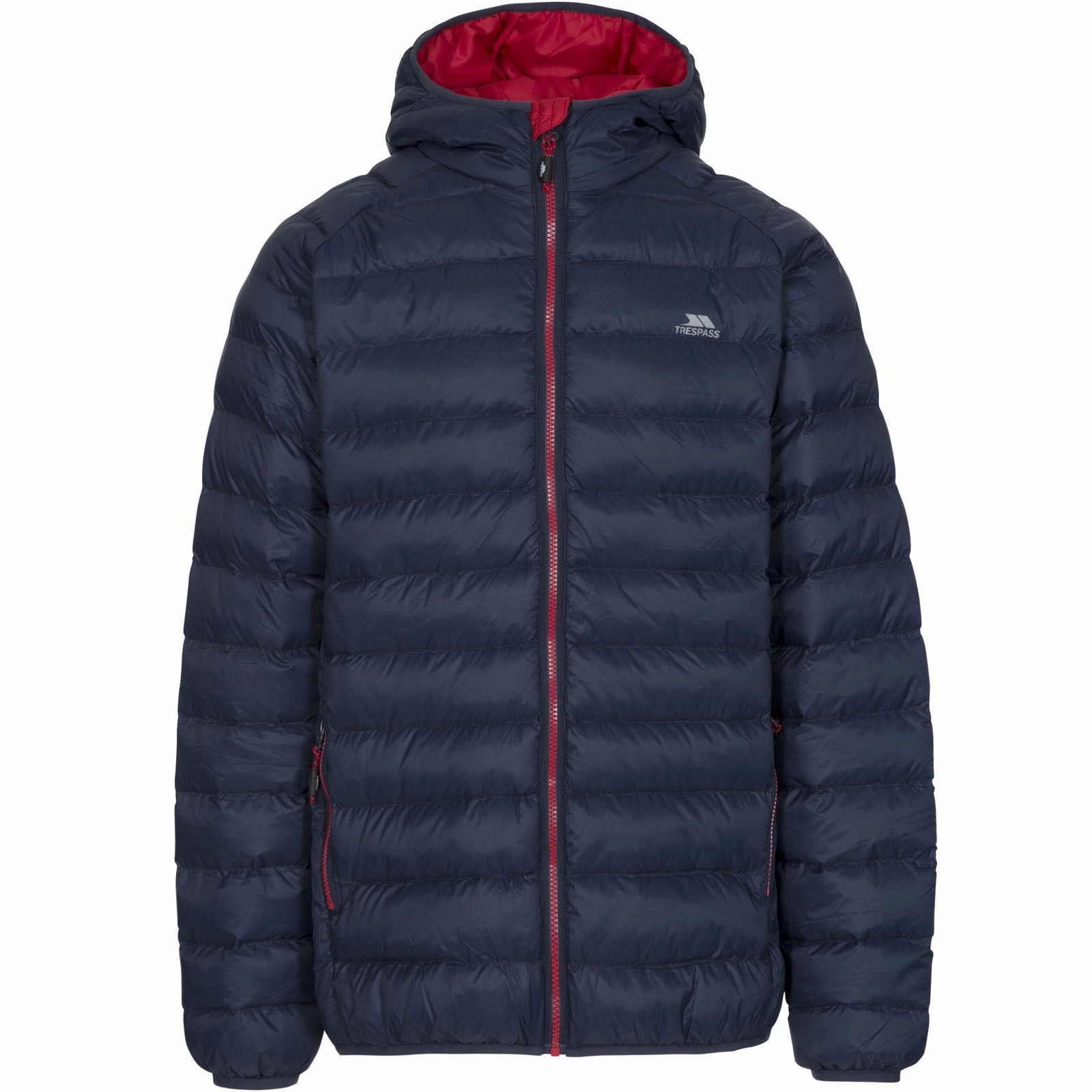 Subtle Design Detail Weatherproof Zipper Seals Trespass Mens Bosten Padded insulated Jacket