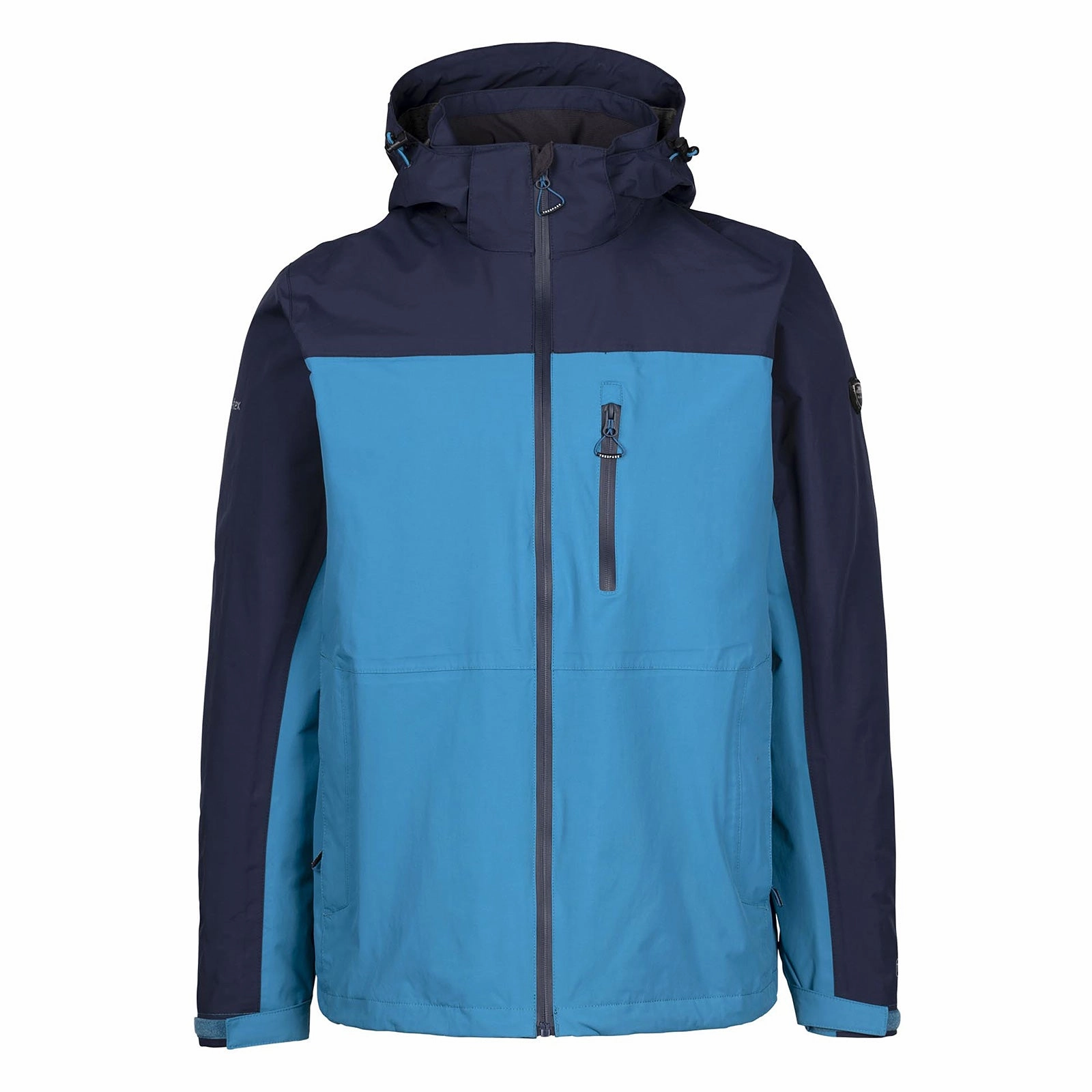 wrinkle free Trespass Mens Curbridge Waterproof Jacket