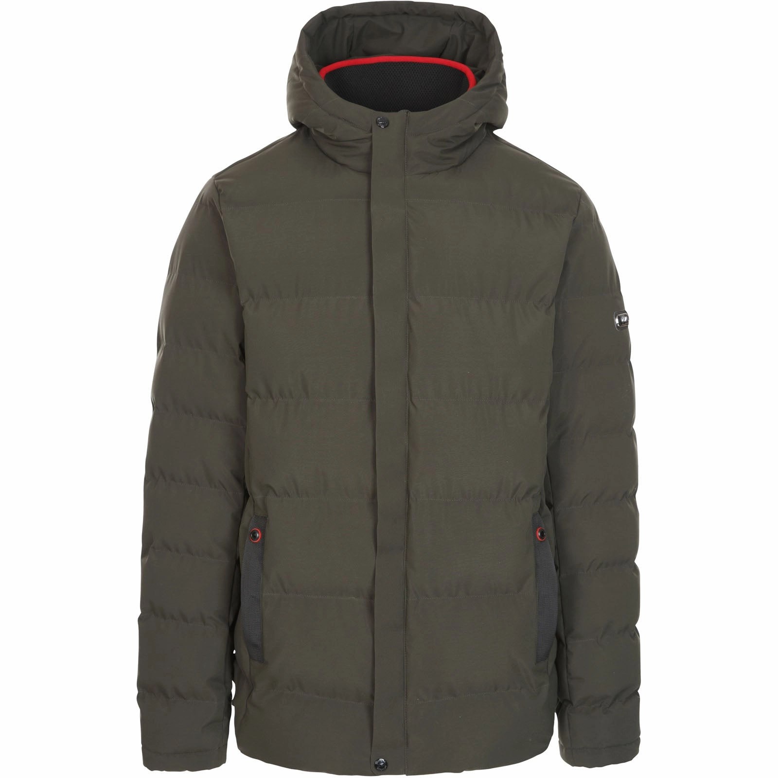 Trespass Mens Habbton Waterproof Padded Jacket Camo Print