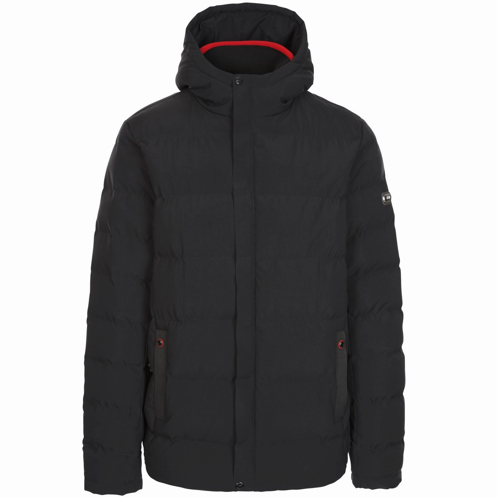 Trespass Mens Habbton Waterproof Padded Jacket Windbreaker Inspired Fit Odor Resistant Treatment