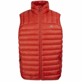 Trespass Mens Hoppers Lightweight Down Gilet Hypoallergenic fabric Weather Friendly