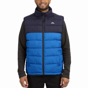 Trespass Mens Oskar Padded Gilet Frictionless Lining Thermoregulating Lining
