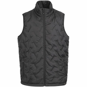 Flexible Layer Fit Trespass Mens Pilsley Padded Gilet - Black