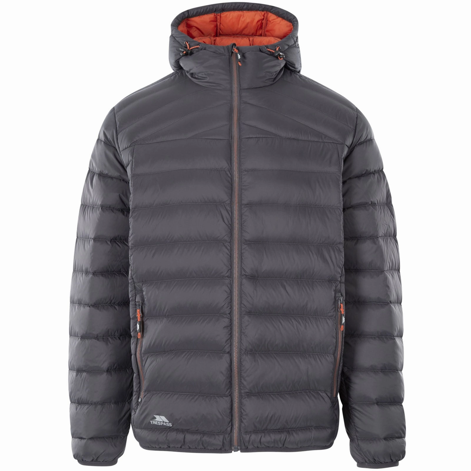AllPurposeFastening Quick Dry Technology Trespass Mens Whitman II Down Packaway Walking Jacket