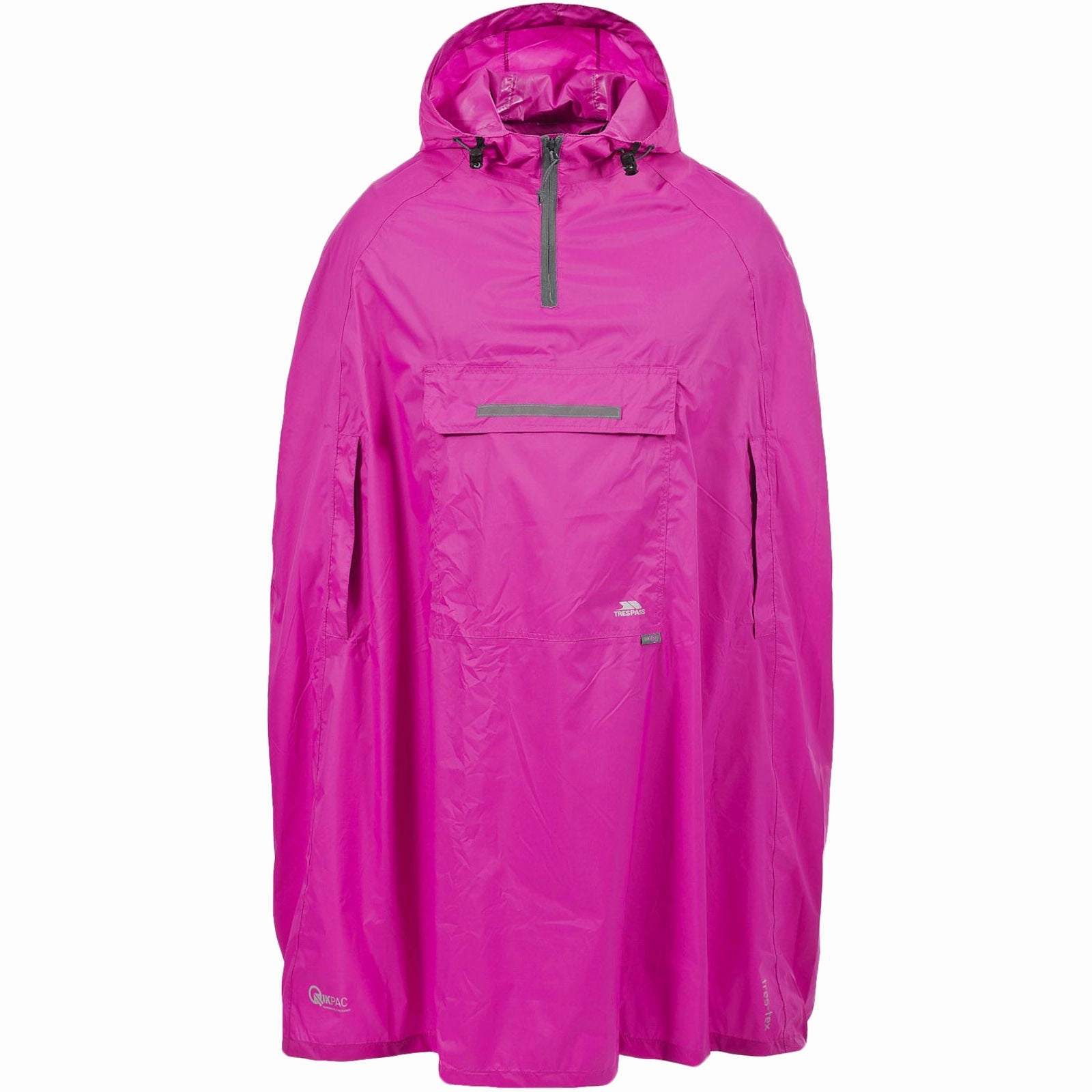 Cozy Texture Primaloft Insulation Trespass Unisex Adults QikPac Waterproof Poncho