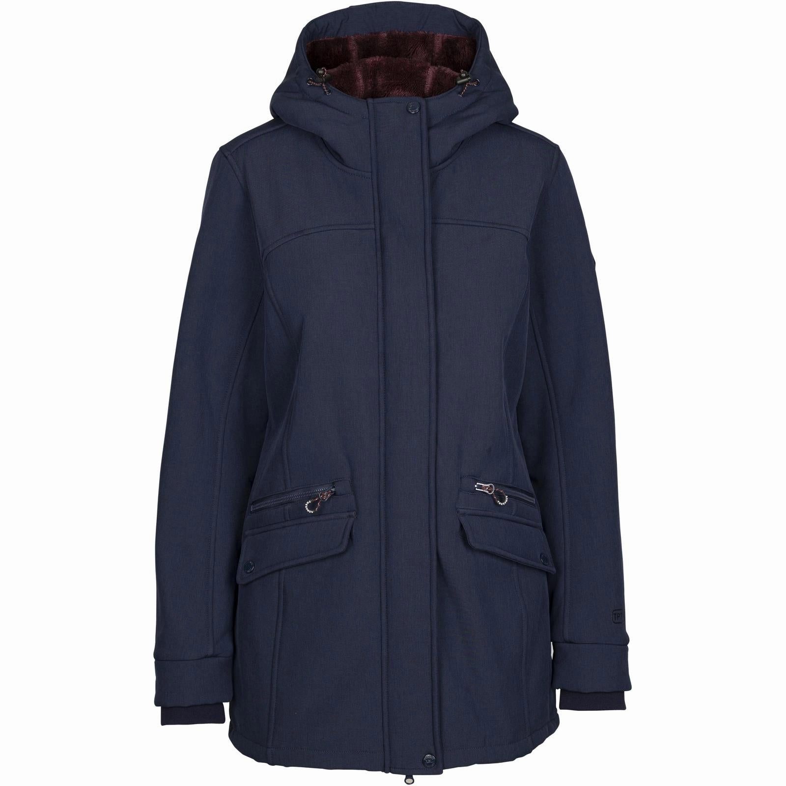Trespass Womens Anza Waterproof Softshell Jacket Shrink resistant