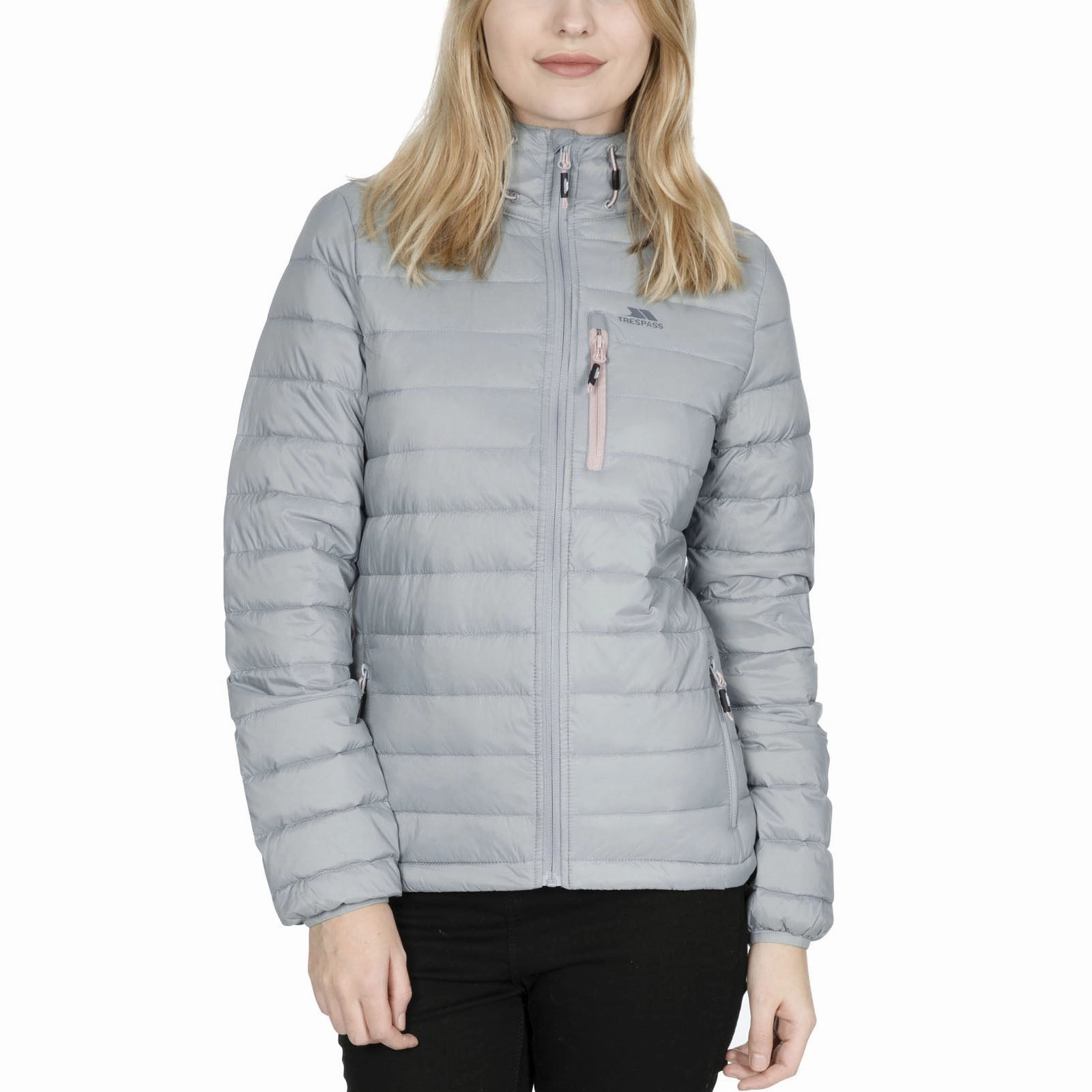 Static Dissipating Threading Temperature Regulating Fill Trespass Womens Arabel Packaway Down Jacket