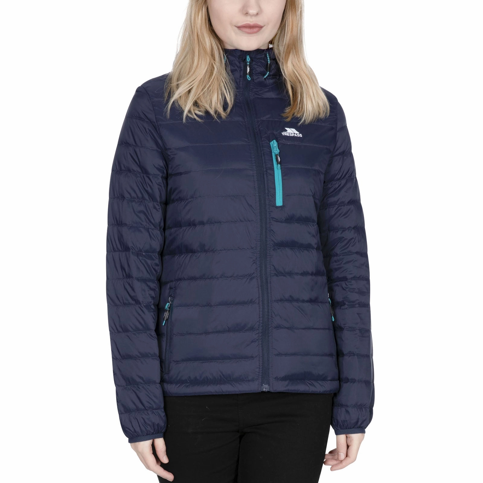 Trespass Womens Arabel Packaway Down Jacket FlexibleCuffSystem