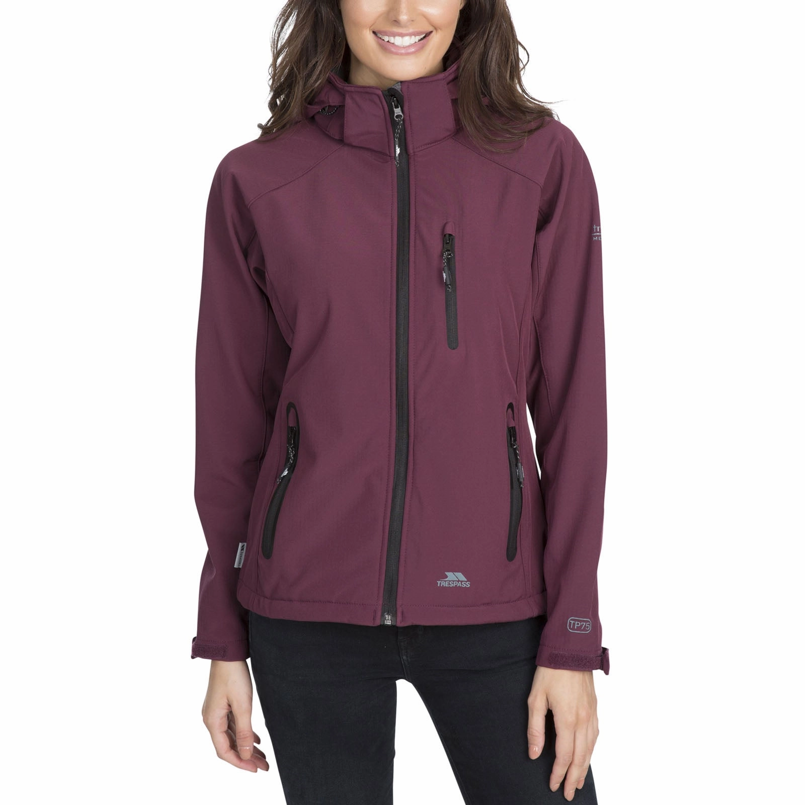 Trespass Womens Bele II Waterproof Softshell Jacket NonRestrictiveFit