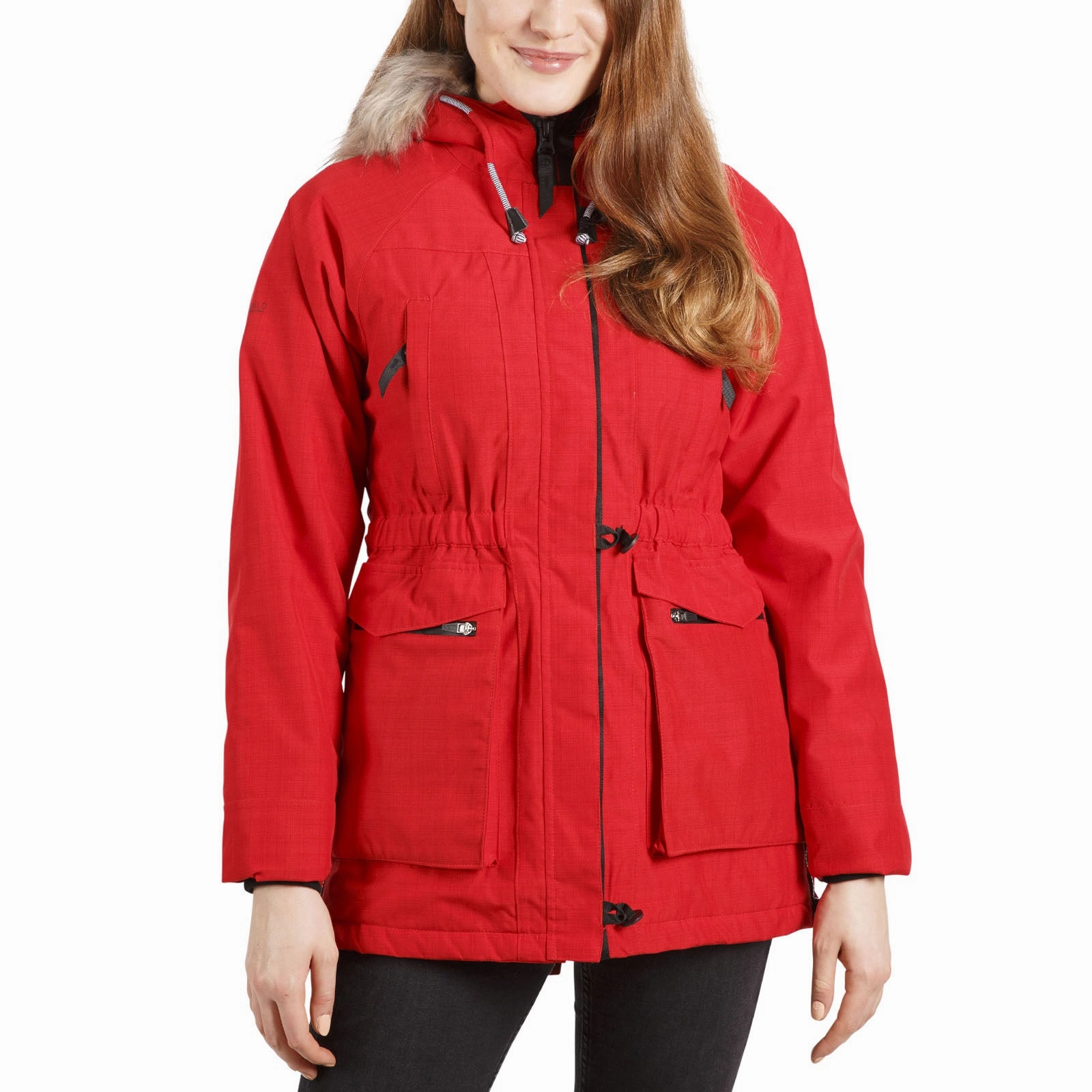 QuickDryFinish Trespass Womens Caption Waterproof Parka Jacket
