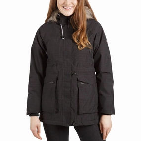 Light Weight Trespass Womens Caption Waterproof Parka Jacket