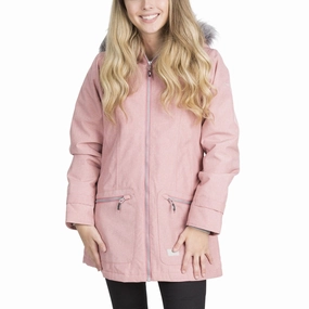 Seamless Knit Cuffs Trespass Womens Day By Day Waterproof Parka Jacket