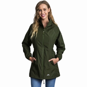 Trespass Womens Daytrip Waterproof Long Jacket Essential Fit