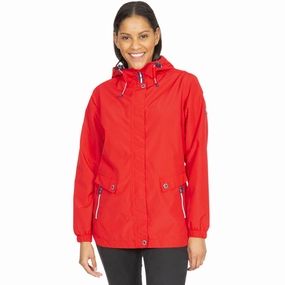 CompressionResistant Trespass Womens Flourish Waterproof Hooded Jacket