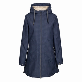 Odor Control Fibers Trespass Womens Neeska Fleece Lined Waterproof Jacket