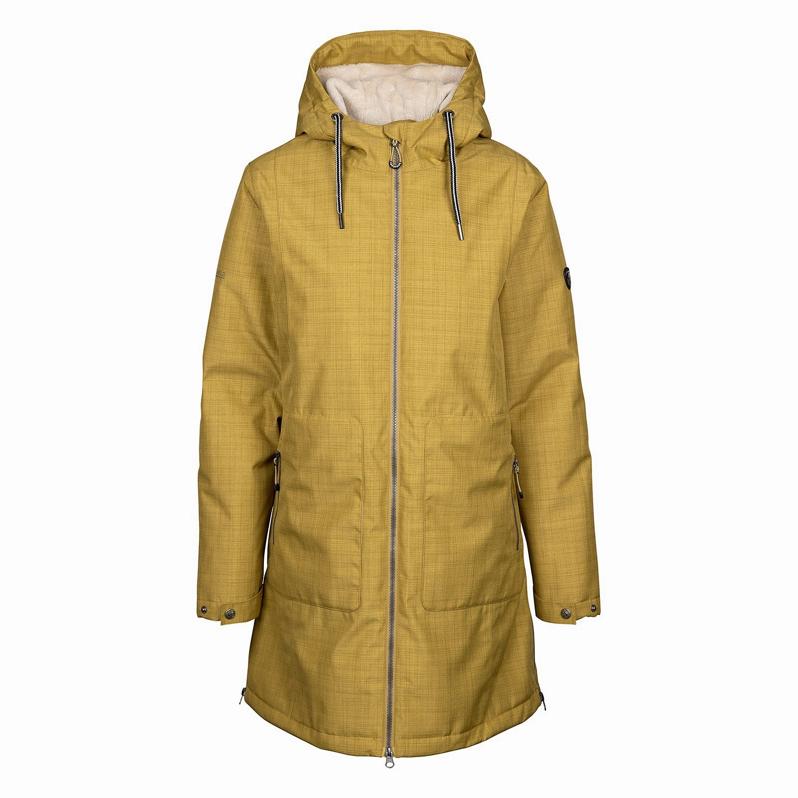 Wrinkle Free Fabric Eco Friendly Padding Trespass Womens Neeska Fleece Lined Waterproof Jacket