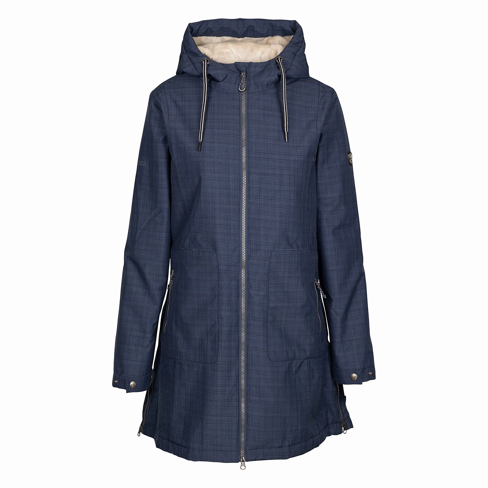 Odor Control Fibers Trespass Womens Neeska Fleece Lined Waterproof Jacket