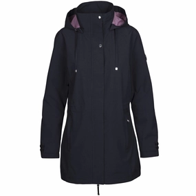 Trespass Womens Pavlina TP75 Waterproof Hooded Long Walking Jacket Anti Static Finish Flexible Fit Wear
