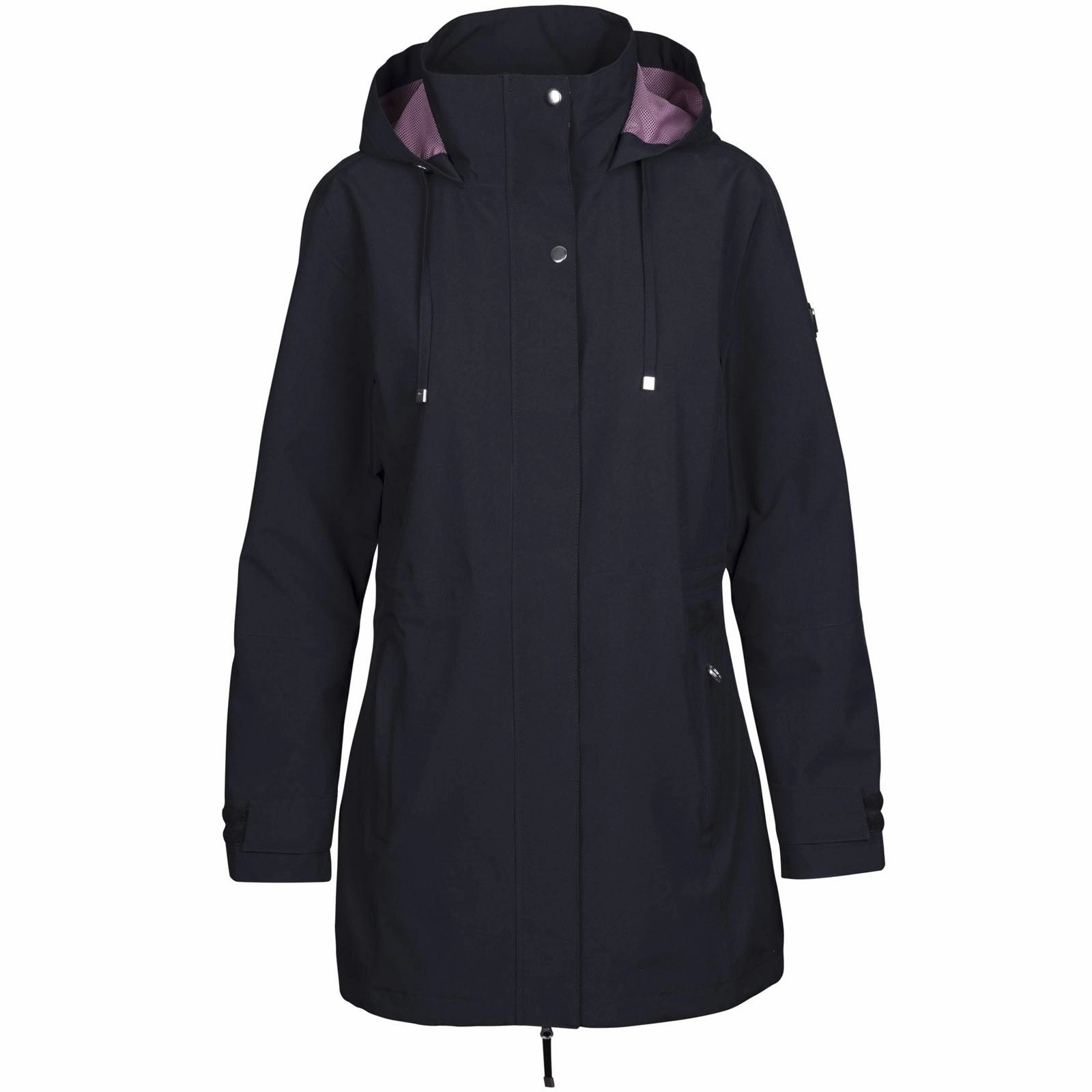 Trespass Womens Pavlina TP75 Waterproof Hooded Long Walking Jacket Anti Static Finish Flexible Fit Wear