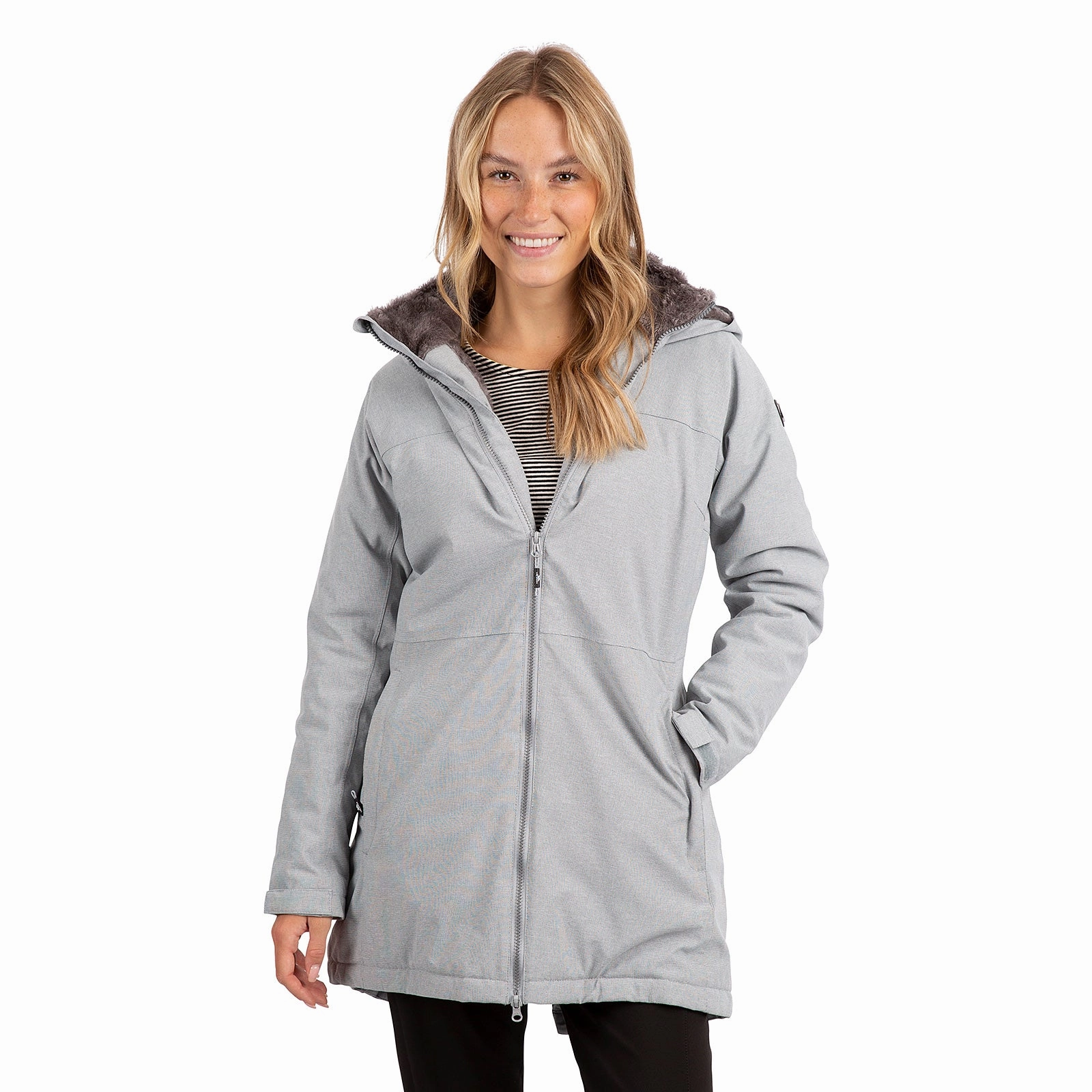 Trespass Womens Wintry Fleece Lined Waterproof Jacket Advanced Layering System