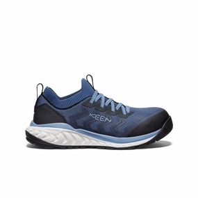 Women's Arvada Shift ESD Work Sneaker (Carbon Toe)  |  Vintage Indigo/Faded Denim Stroll Shoes