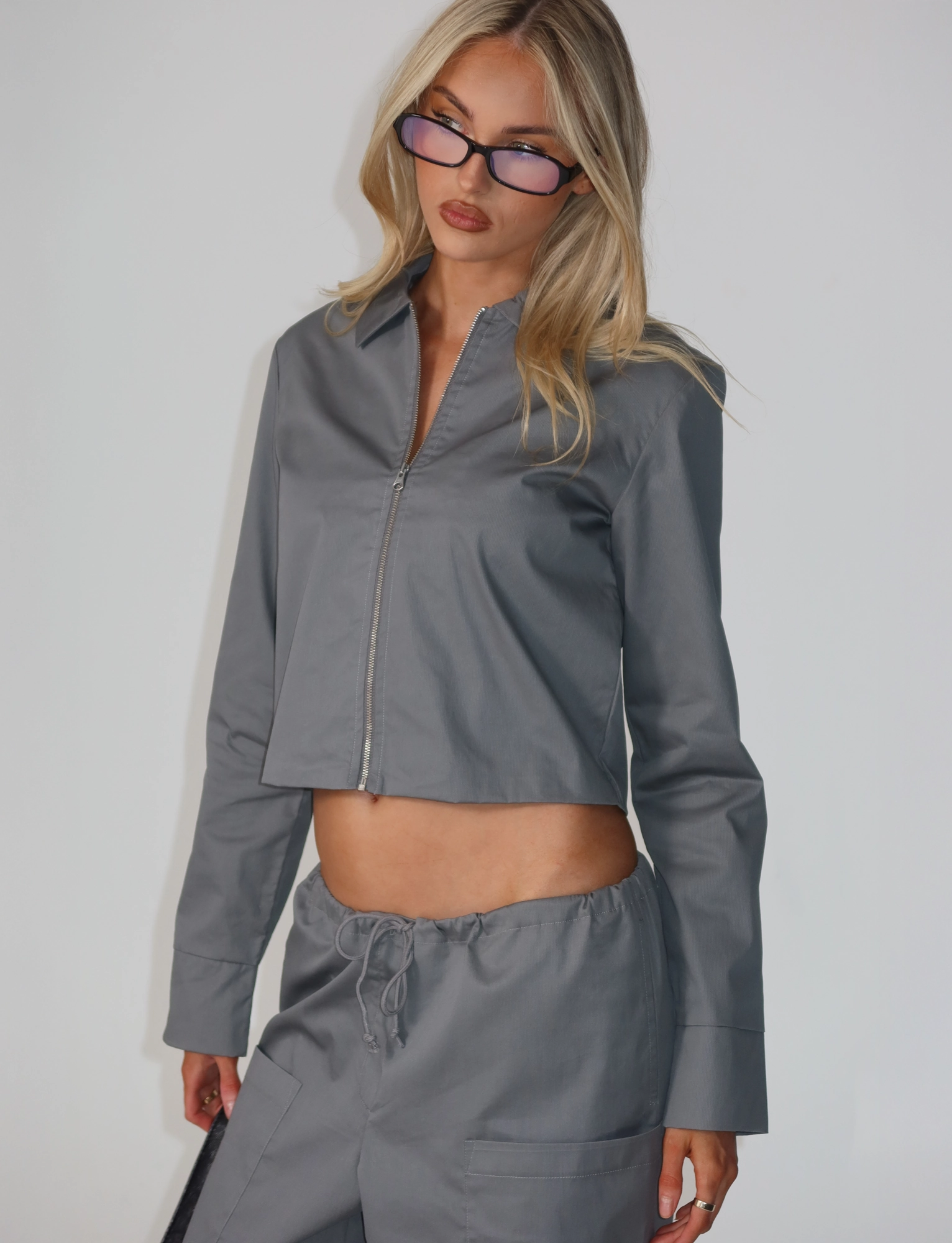 TYSHA JACKET - CHARCOAL Fall Go