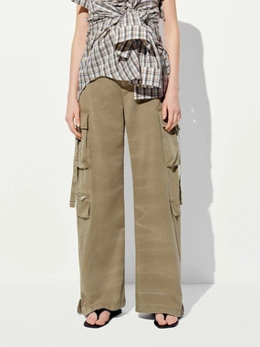 Dynamic Flex Panels Pure Cotton Cargo Trousers