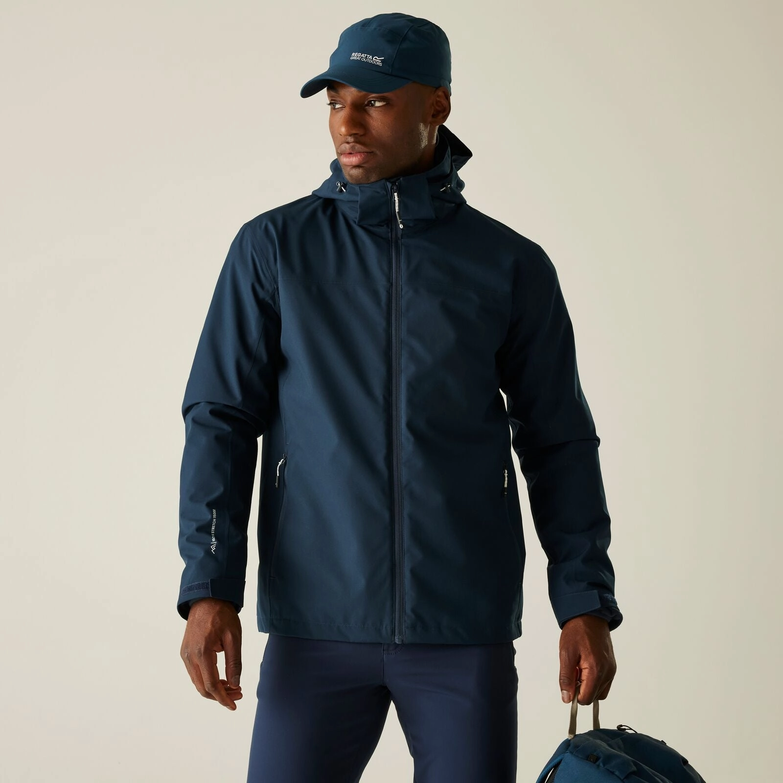 Regatta Mens Coriver Waterproof 3 in 1 Jacket Stormproof Zipper Durable Water Repellent