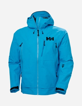 ODIN 9 WORLDS 3.0 JACKET, Cyan Non Restrictive Armholes