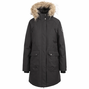 Glow In Dark Trims DLX Womens Dana Waterproof Parka Jacket