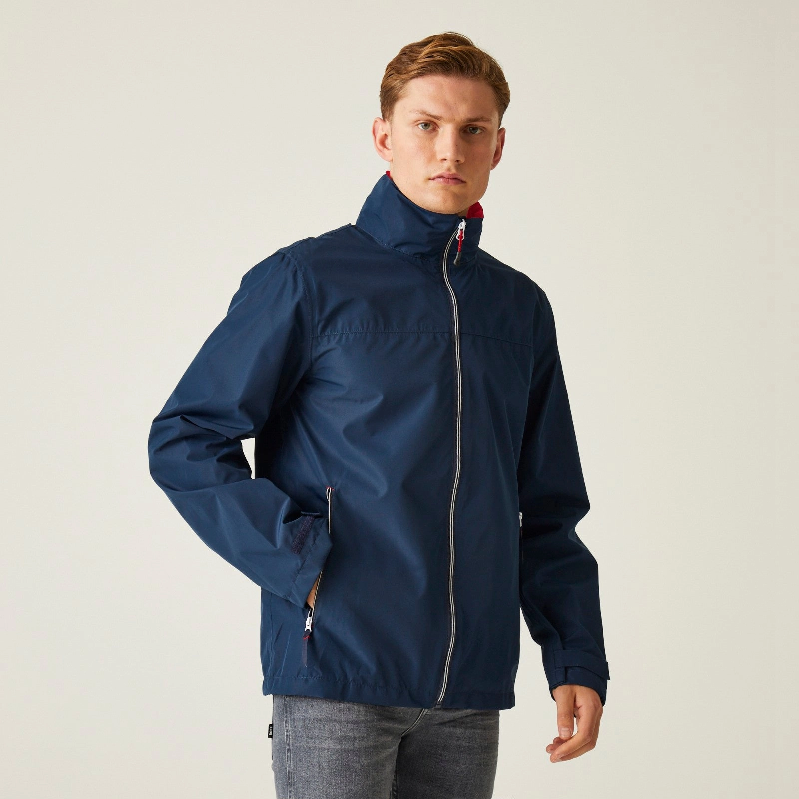 Layered Collar Design Regatta Professional Mens Ascender Waterproof Jacket