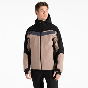 Compression Fold Design Dare 2b Mens Eagle II Hooded Waterproof Ski Jacket