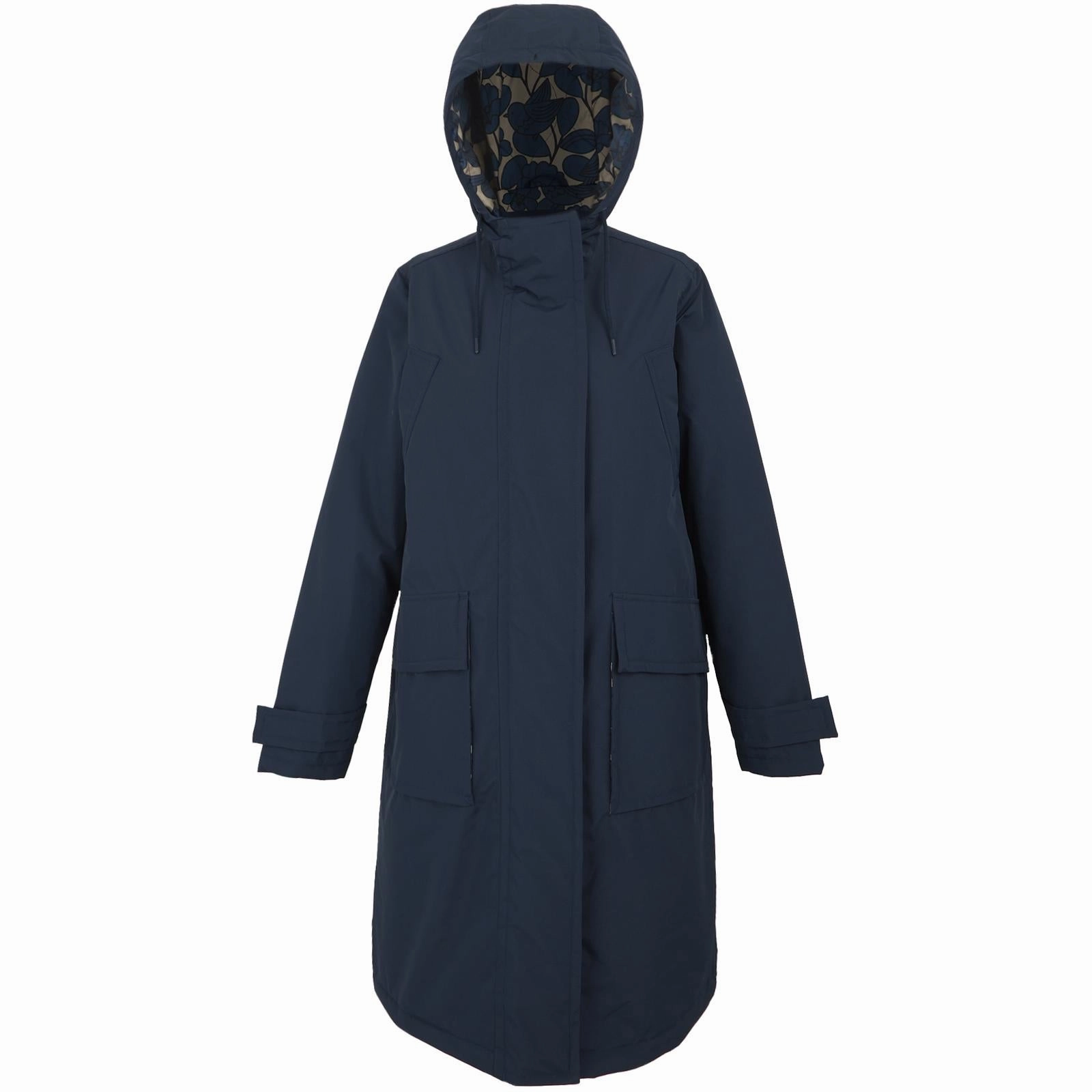 Regatta Womens Orla Kiely Longline Waterproof Hooded Jacket fall season