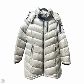 Coat Puffer & Quilted By Andrew Marc In Tan, Size: M Short Length