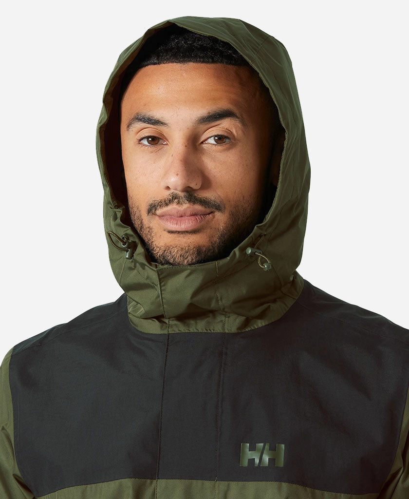 Cold Resist On The Go VANCOUVER RAIN JACKET, Utility Green
