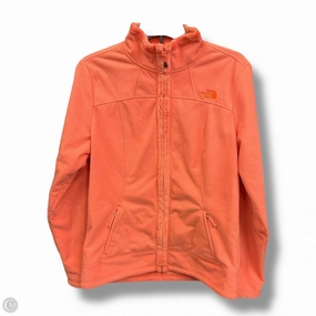 Jacket Fleece By The North Face In Orange, Size: L Adjustable Drawstring Waist Mild Weather Layer