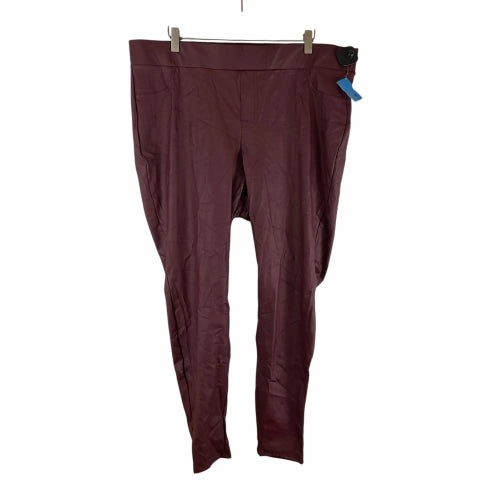 Pants Leggings By Torrid In Red, Size: 3x Versatile Activewear Easy Stretch