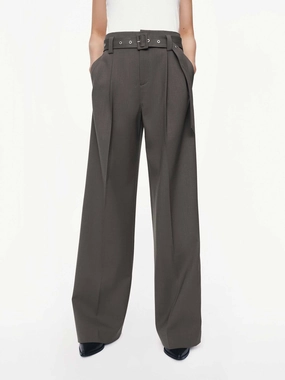 Water Resistant Finish Water resistant coating With Belt Straight Trousers
