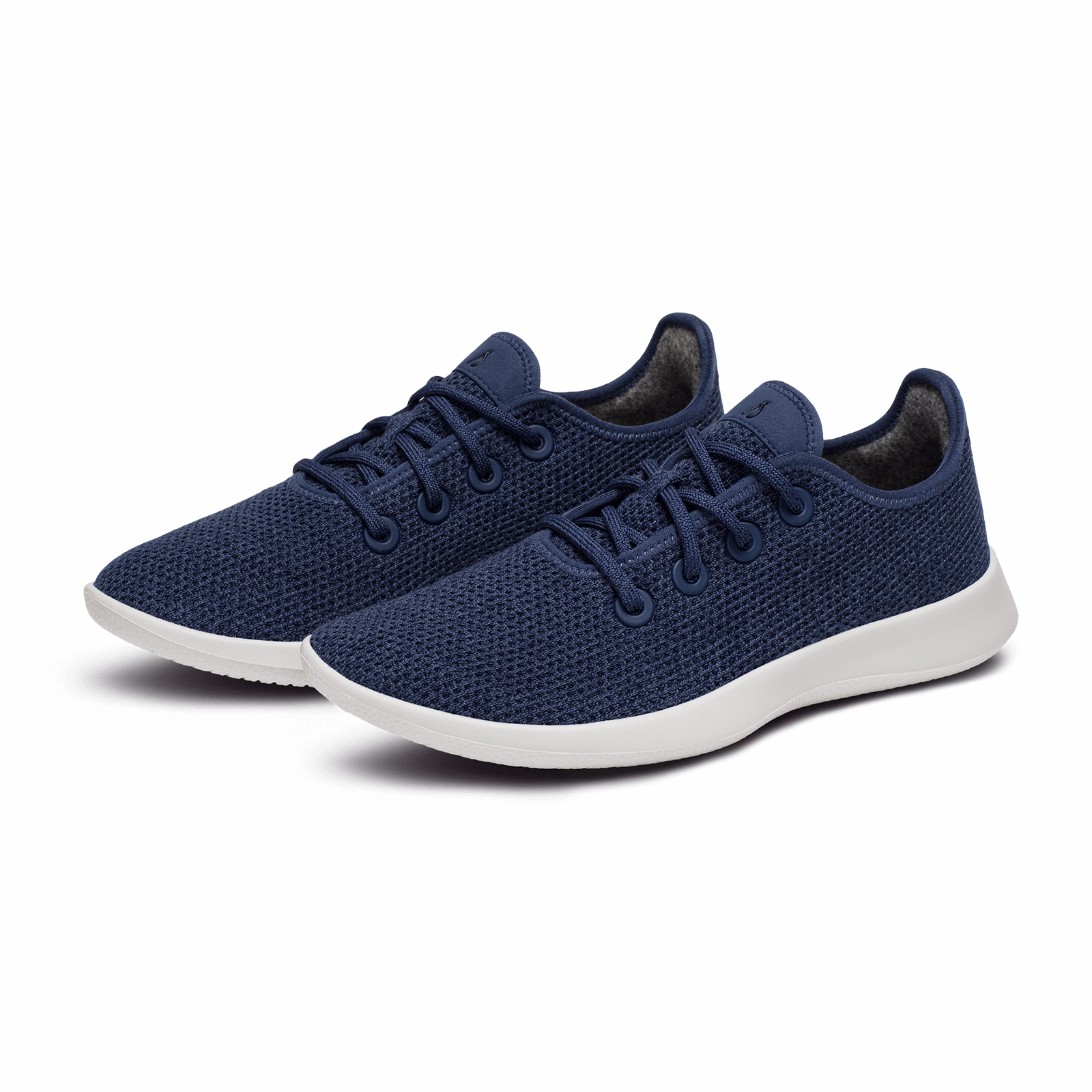 Synthetic Leather Blend Lockdown Heel Men's Tree Runner - Hazy Indigo (Blizzard Sole)