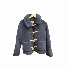 Coat Faux Fur & Sherpa By Loft In Navy, Size: S mesh ventilation Thermal Insulated Jacket