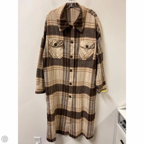 Erasable Stains Treatment Canvas Make Coat Other By Clothes Mentor In Brown, Size: L