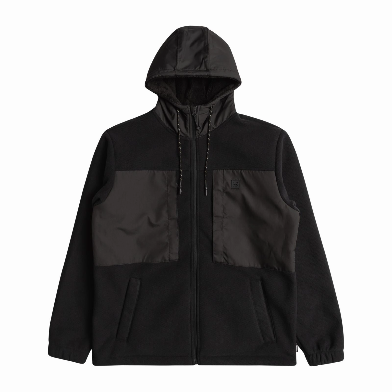 Billabong Mens Boundary Sherpa Zip Up Hoodie Weather Fit