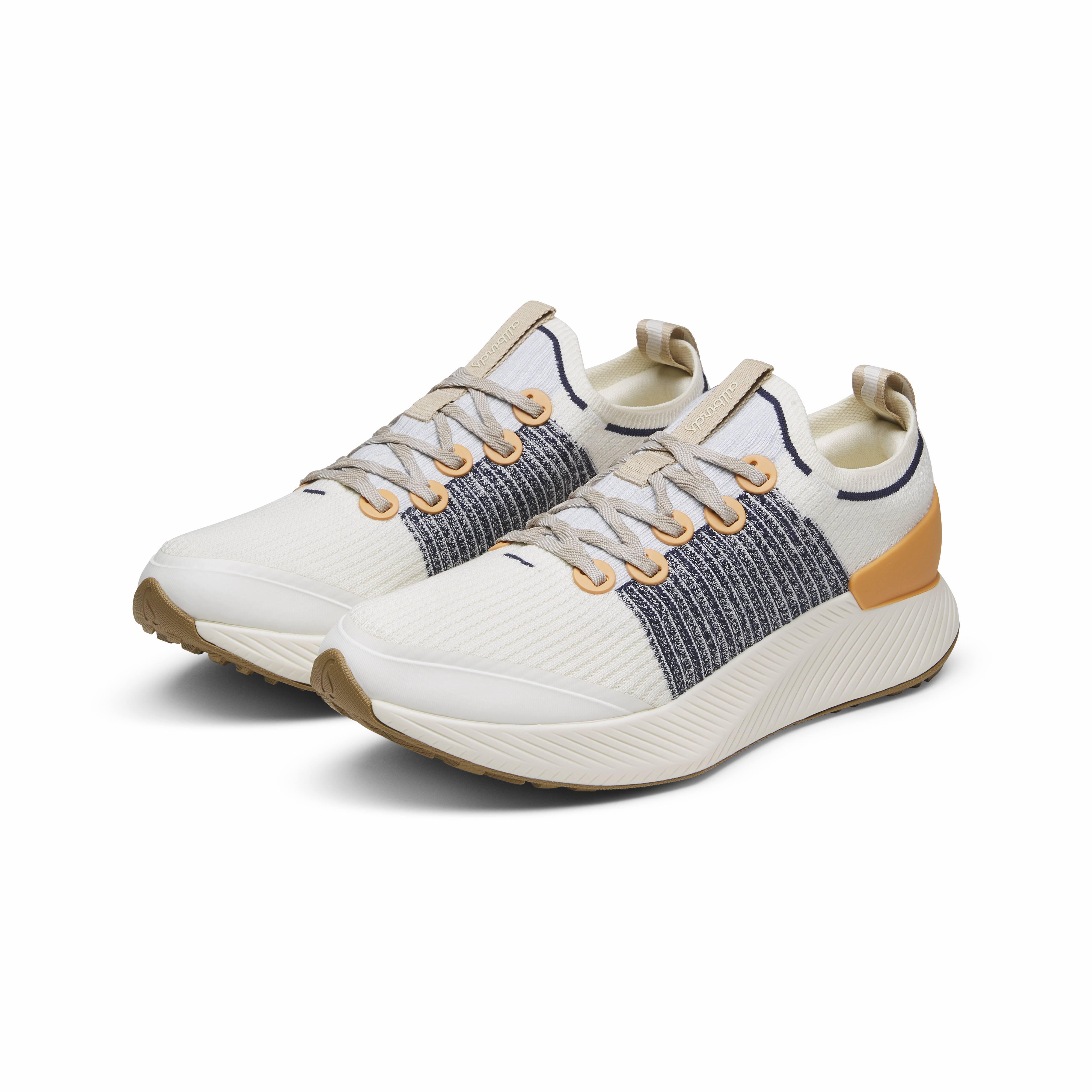 Men's Tree Gliders - Natural White/Hanami Orange (Twilight White Sole) Easy Run